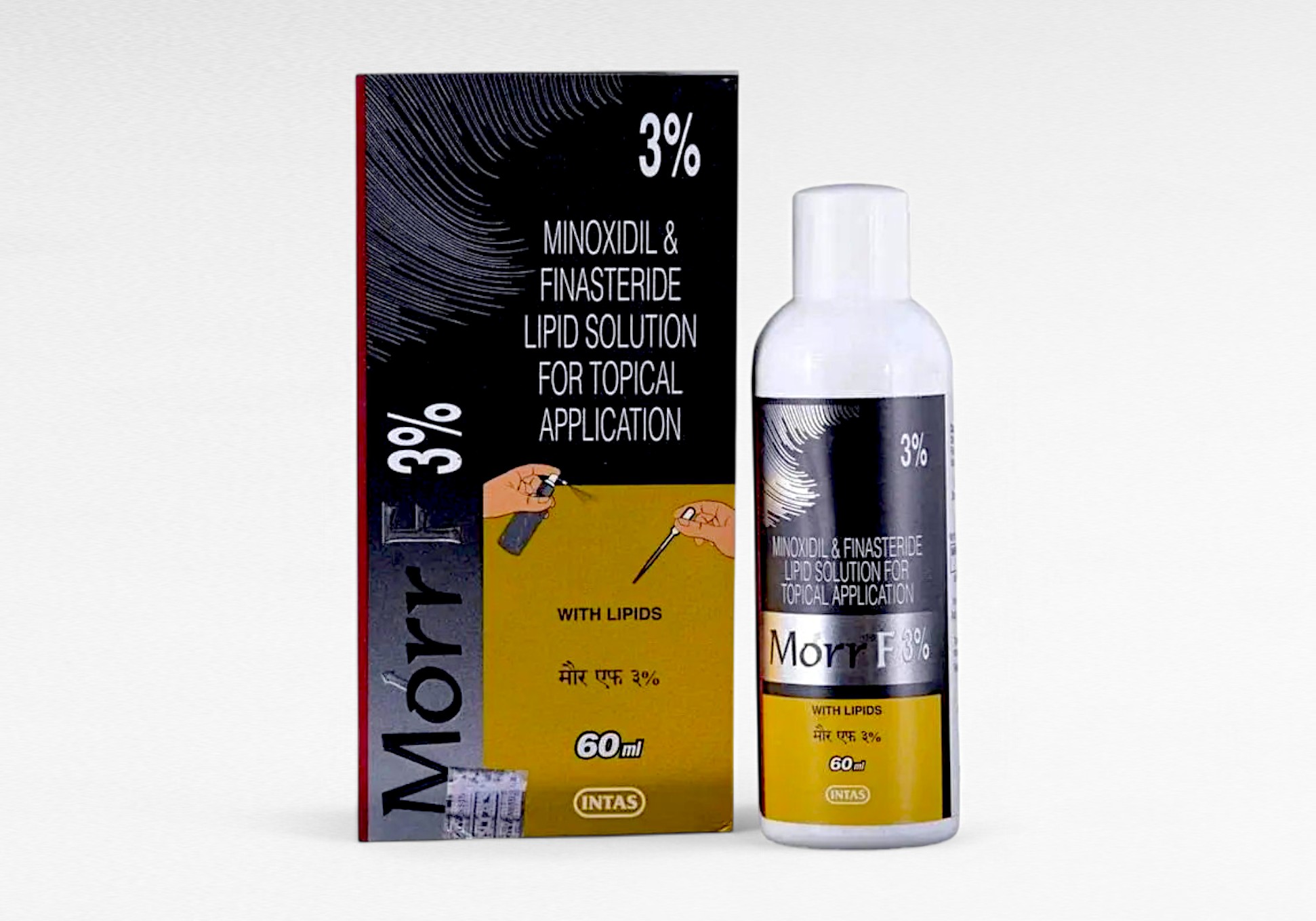 [핀쥬베st]Morr F 3% (뿌리는 피나스테리드+미녹시딜)